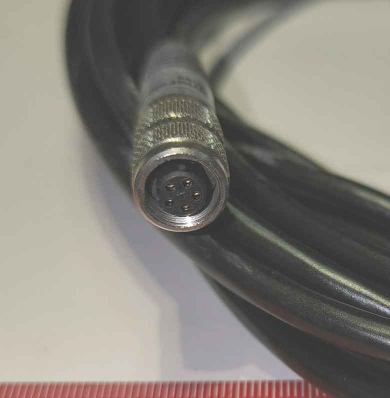 BAUMER 123167  ES 362CB5  Kabel s konektorem  M8, 5pin, 5 m