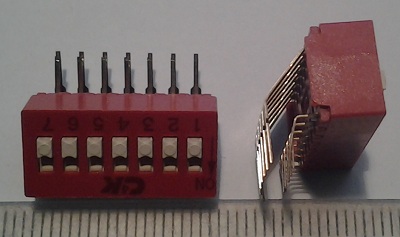 BD06AV - DIP 6 pol 90° ... balení 11ks za 30Kč