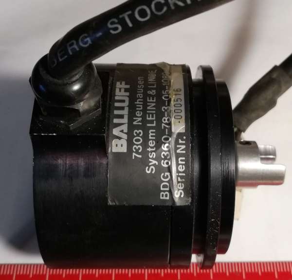 BDG6360-78-3-05-1080-65 BALLUFF, použitý / used ... cena na dotaz / price on request