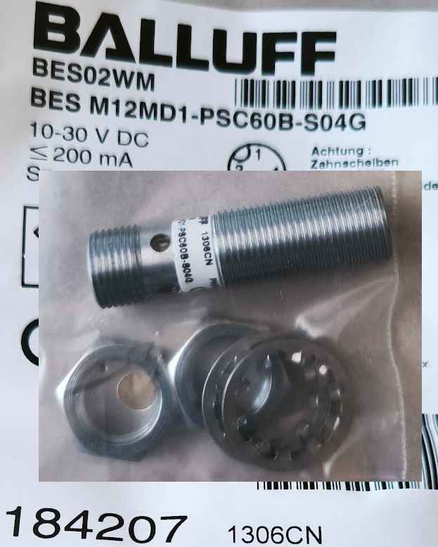 BES02WM (BES M12MD1-PSC60B-S04G) - Indukční bezdotykové spínače .. cena na dotaz / price on request
