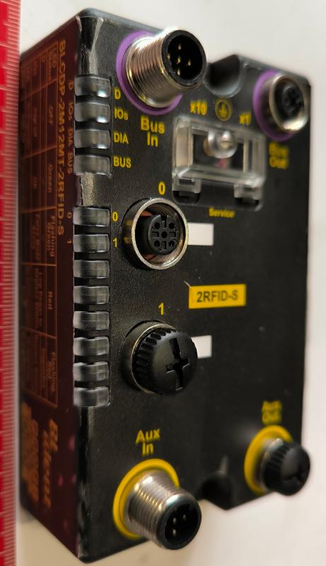 BLCDP-2M12MT-2RFID-S - 6811177 - TURCK - Sběrnicová stanice BL compact pro PROFIBUS DP  .. použitý / used   .. cena na dotaz / price on request