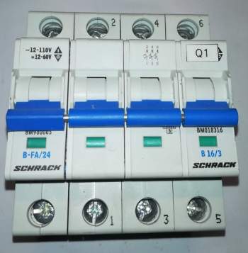 není skladem - BM018316 B16/3 + BM900005 B-FA/24