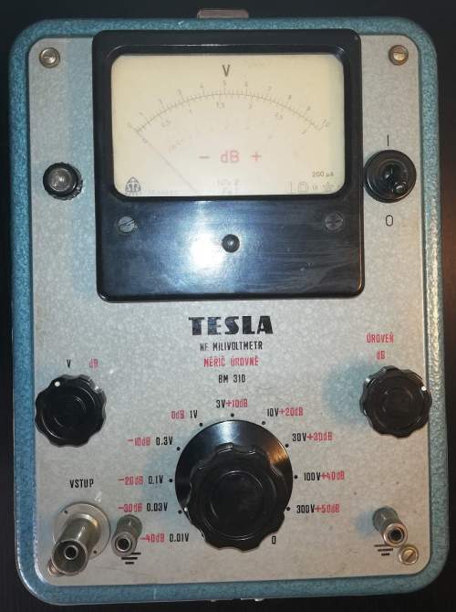BM310 - nf milivoltmetr, starší, netestován.. cena na dotaz / price on request