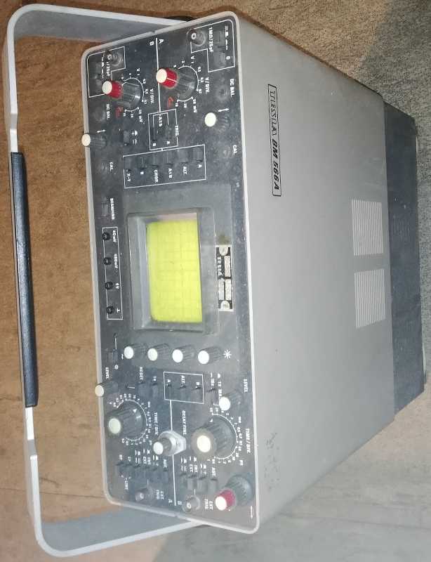 osciloskop TESLA BM566A, starší, funkční