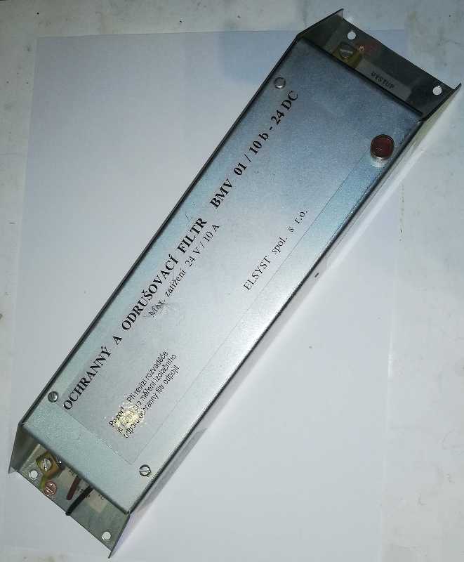 BMV01/10b-24DC ochraný a odrušovací filtr  .. použitý / used