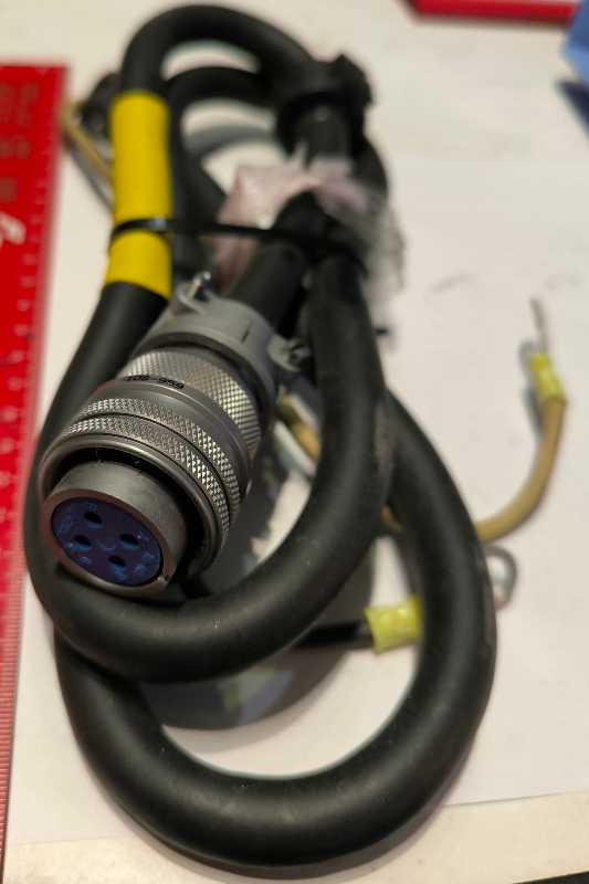 BTA-70844-24R- SPC Input Cable, 24V Ring Lugs | Bren-Tronics, cca 1.2m