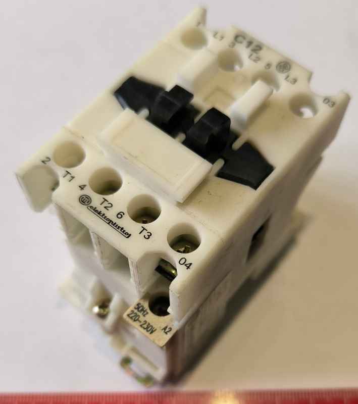 stykač C12 - 220-230V 50Hz, EPM, nový,    .. cena na dotaz / price on request