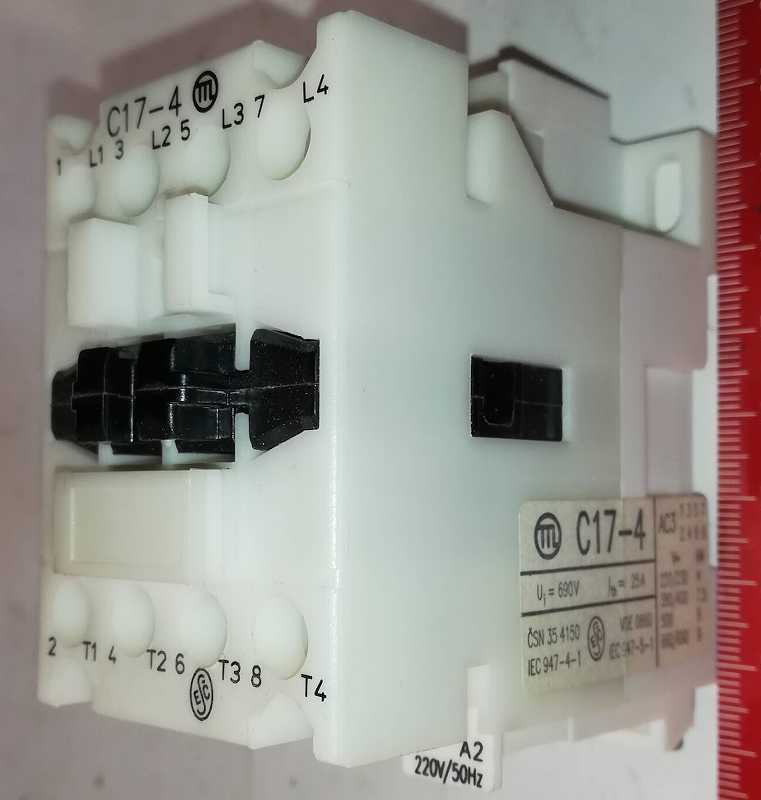 stykač C17-4 220V 50Hz  .. cena na dotaz / price on request