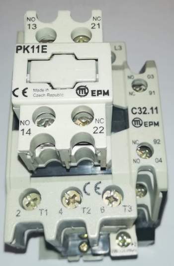 stykač EPM C32.11 + pomocný kontakt PK11E