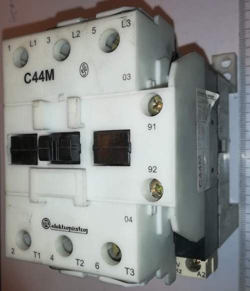 C44M - stykač - Elektropřístroj    .. cena na dotaz / price on request