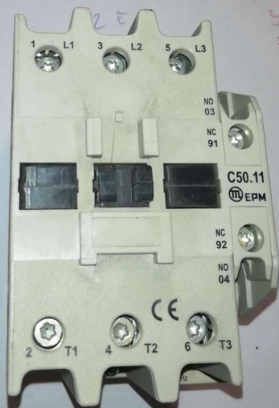 C50.11 42V 50Hz - stykač - EPM    .. cena na dotaz / price on request