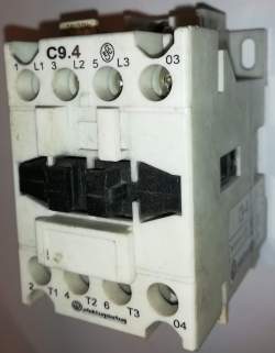 stykač C9.4 24V 50Hz Elektropřístroj, starší typ   .. cena na dotaz / price on request