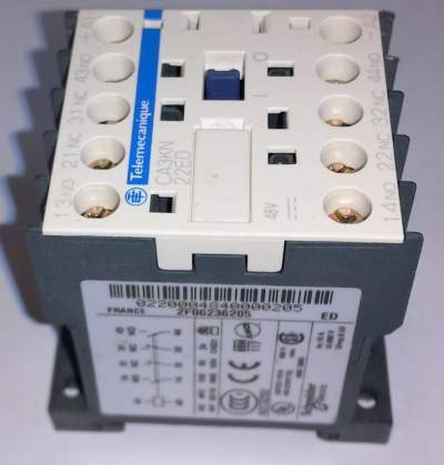 CA3KN22ED - pomocný stykač 48V dc - Telemecanique  .. cena na dotaz / price on request