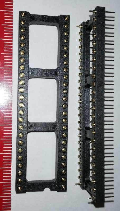 CAB 1008448 - DIL-Sockets with pin contacts SMD - 48pin