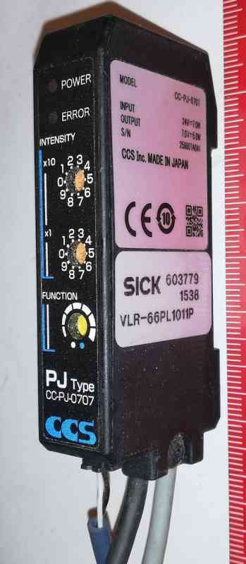 CCS CC-PJ-0707 Spot Light Dedicated Controller Units for HLV/HLV2 Series 24 VDC .. použitý / used  .. cena na dotaz / price on request