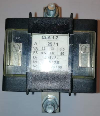CLA1.2 25/1   - proudové trafo