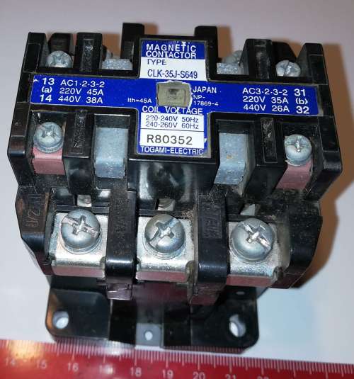 stykač -CLK-35J-S649 220V-240V/50Hz   .. cena na dotaz / price on request