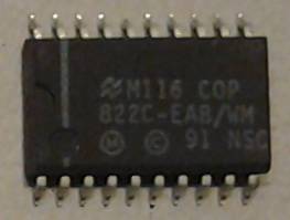 COP822C-EAB/WM - 8-Bit CMOS ROM Based Micr .. cena na dotaz / price on request