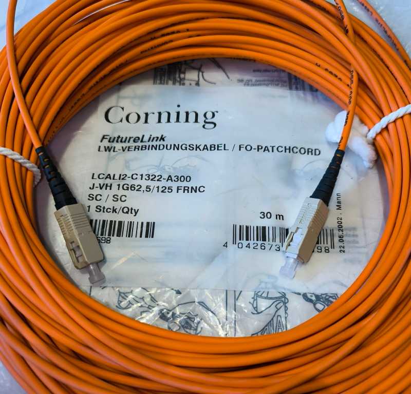 kabel CORNING - LCALI2-C1322-A300 - J-VH 1G62,5/125 FRNC