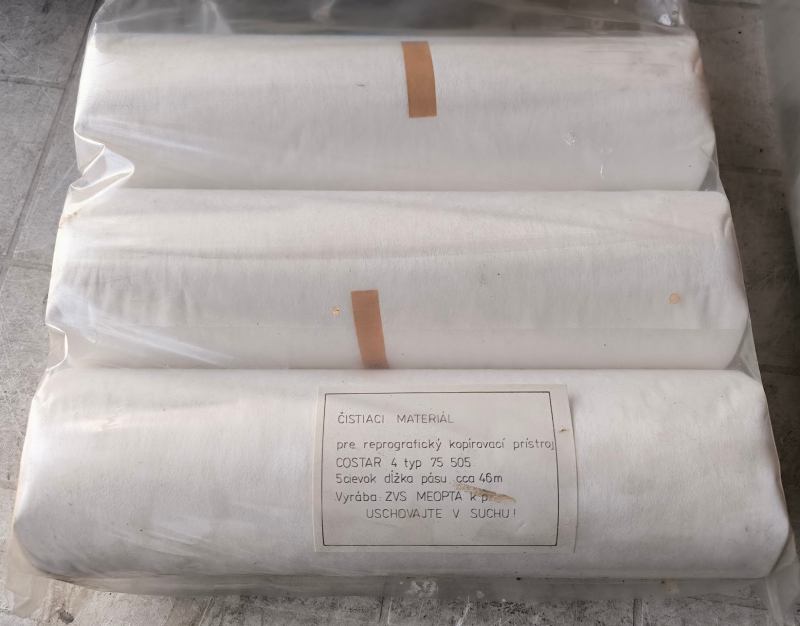 čístící materiál na kopírovací stroj COSTAR, návin 46m
