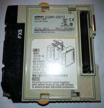 CQM1-ID212 OMRON -  input module  - 16 inputs .. použitý / used .. cena na dotaz / price on request
