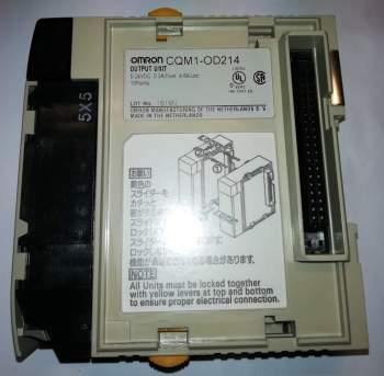 CQM1-OD214 OMRON -  OUTPUT MODULE 16 SOLID STATE  .. použitý / used .. cena na dotaz / price on request