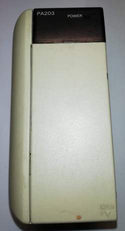 není skladem - CQM1-PA203 OMRON -  POWER MODULE  .. použitý / used .. cena na dotaz / price on request