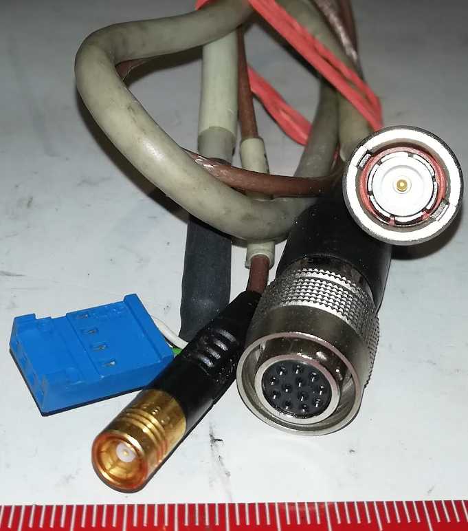 kabely ke kameře JAI CV-A1-20 Industrial CCD black and white camera .. délka 80cm