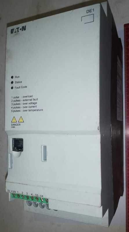 DE1-34011FN-N20N - motorový spouštěč 5,kW .. z demontáže / used .. cena na dotaz / price on request