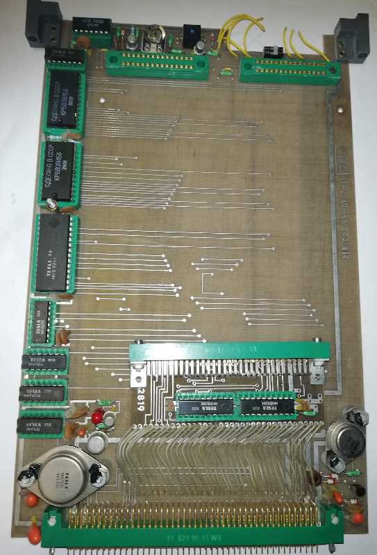 DESKA-2LB02299-01 - FRB TY5219011, MH8251, 2x KR580VI53, 2x MHB8286, konektory, patice, IO, T, ..