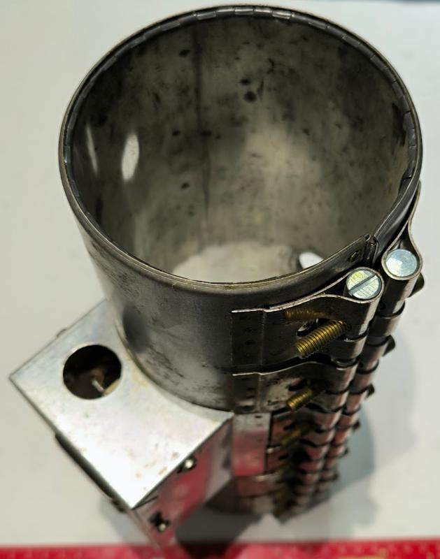 topné těleso DESMA 2056.618.17 - 220V, 2x1400W, r.v. 1/95, výška 30cm, průměr 10cm