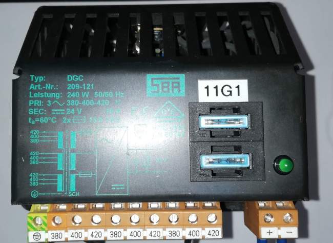 DGC 209-121 -  .. použitý/used  .. cena na dotaz / price on request