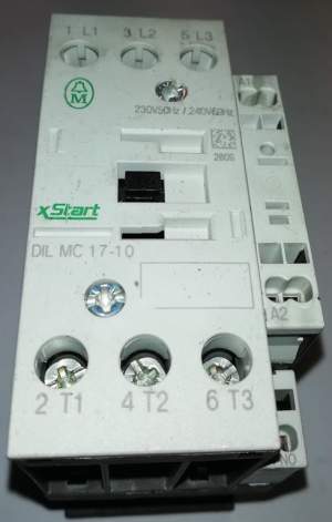 DIL MC 17-10  MOELLER 230V/50Hz 240V/60Hz