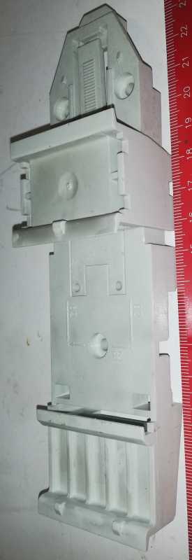 plastový držák relé na DIN lištu