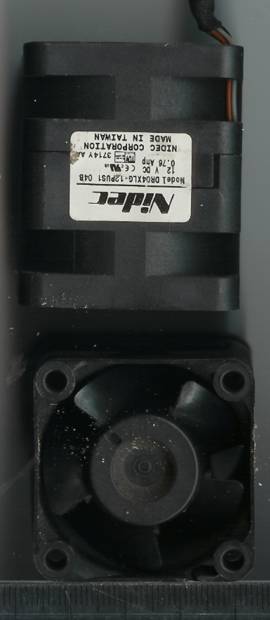 DR04XLG-12PUS1 - ventilátor 12V / 40x40x48mm, z demontáže .. balení 3ks za 80Kč