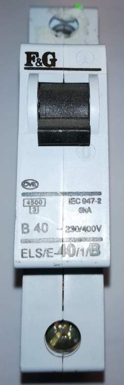 jistič  B40 ELS/E-40/1/B