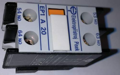 EP1A20 - pomocné kontakty   .. cena na dotaz / price on request