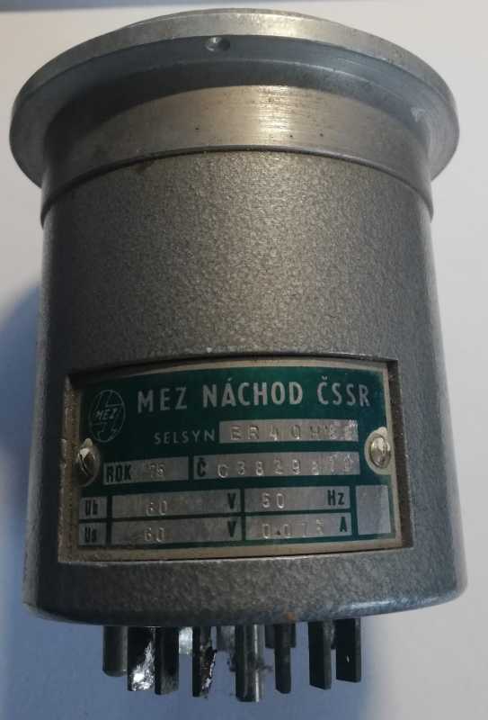 selsyn ER4QH58 60V 50Hz 1975, pájený,   .. cena na dotaz / price on request