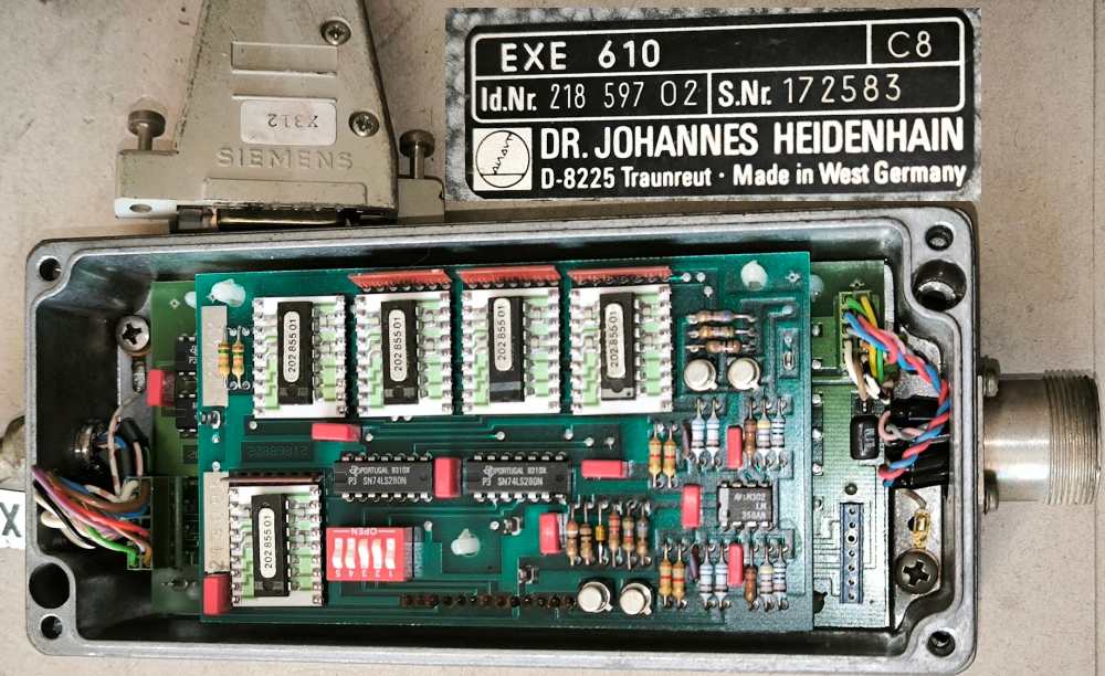 Heidenhain EXE610-C8 (001) dle foto  .. použitý / used   .. cena na dotaz / price on request