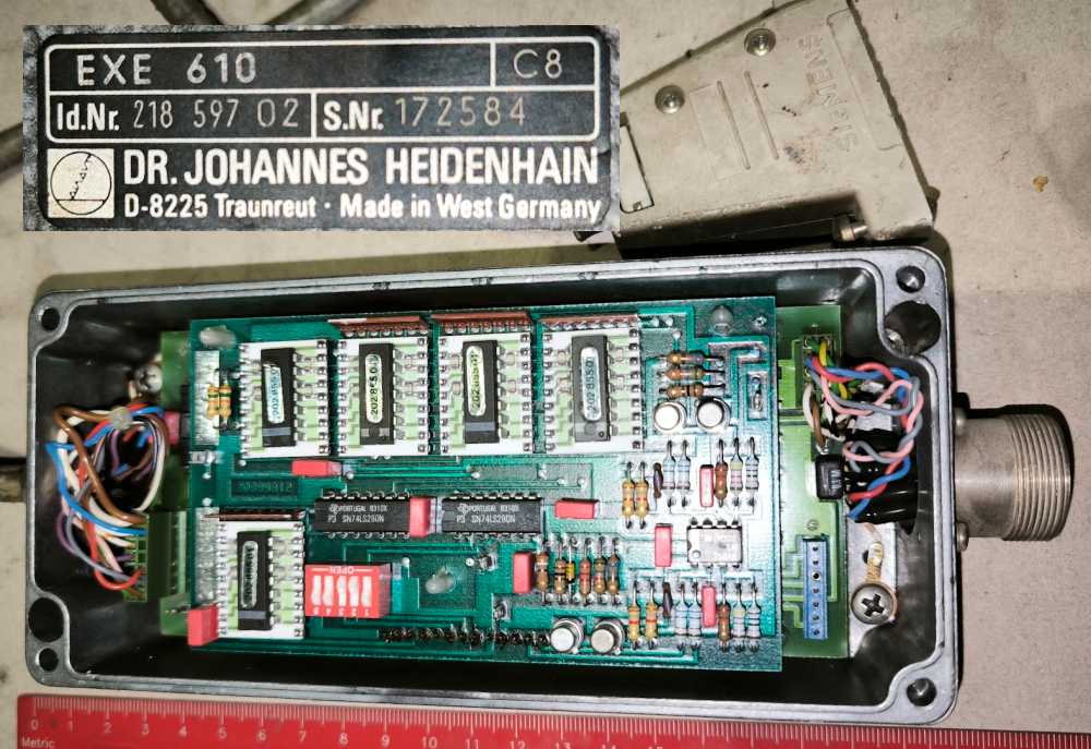 Heidenhain EXE610-C8 (002) dle foto  .. použitý / used   .. cena na dotaz / price on request