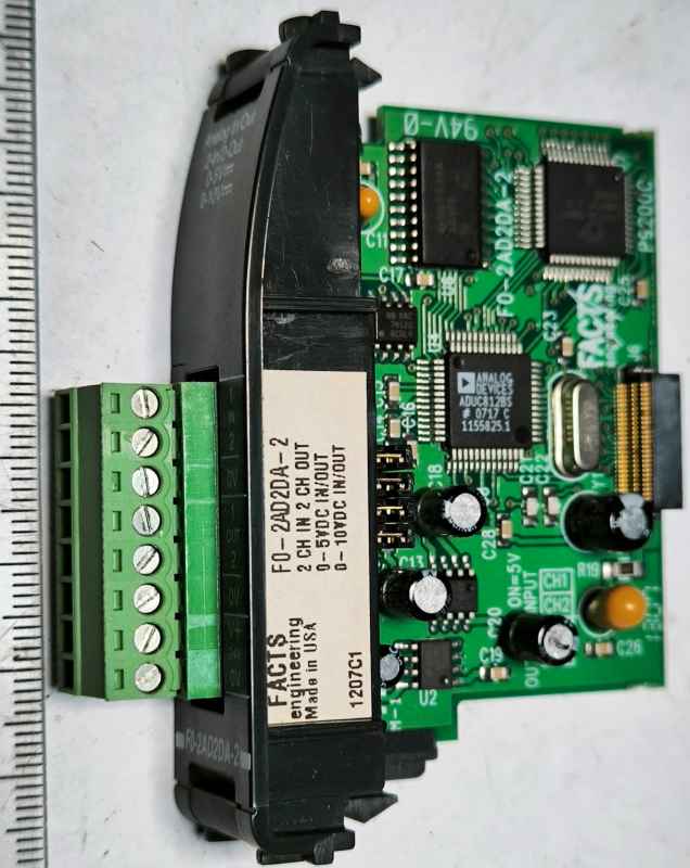 F0-2AD2DA-2 - DirectLOGIC DL05/06 analog combo module .. použitý / used .. cena na dotaz / price on request