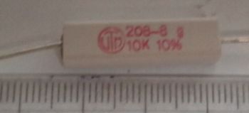 není skladem - RCIK010 odpor 5W 10k 10% .. balení 10ks za 50Kč