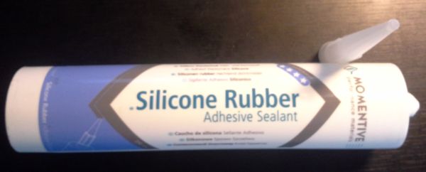 Silicone Rubber Adhesive Sealant - 310ml, po expiraci