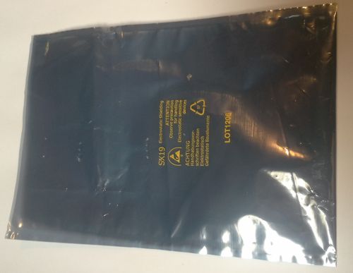 ESD sáčky použité, 140x200mm, typ SX19 .. balení 100ks za 190Kč