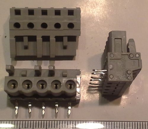 svorka WAGO 232-235 - 5pin .. balení 24ks za 100Kč