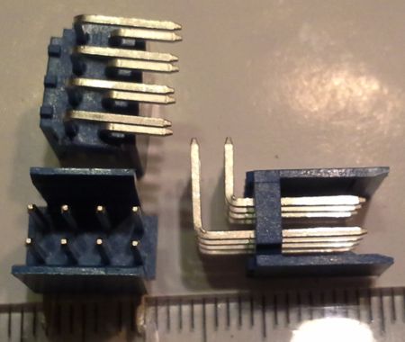 lišta 2x4 pin  .. balení 28ks za 100Kč