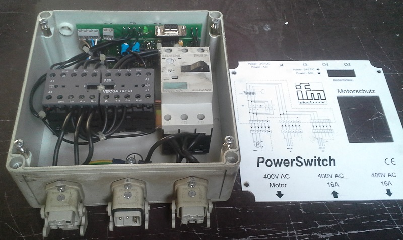 IFM power sitch na rozebrání