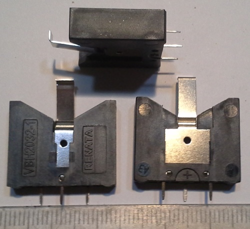 VBH2032-1 - držák baterie BR2032  -   balení  10ks za 50Kč