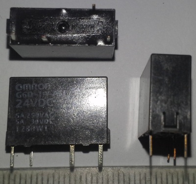 není skladem - relé OMRON G6D-1A-AS1 24Vdc  .. balení 11ks za 100 Kč