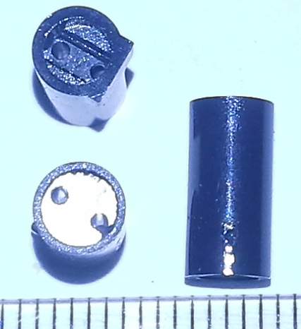 distanční sloupek pod LED,  10mm, 2 dírky ... balení 200ks za 60Kč